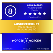 Morgen & Morgen-Siegel Privathaftpflichtversicherung Ausgezeichnet 04/2025