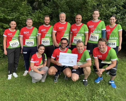 Waldenburger läuft für Nachhaltigkeit Bereit für den Lauf - Das Waldenburger Laufteam